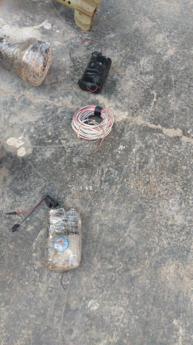 PKK/YPG'li teröristlere ait 6 havan imha edildi