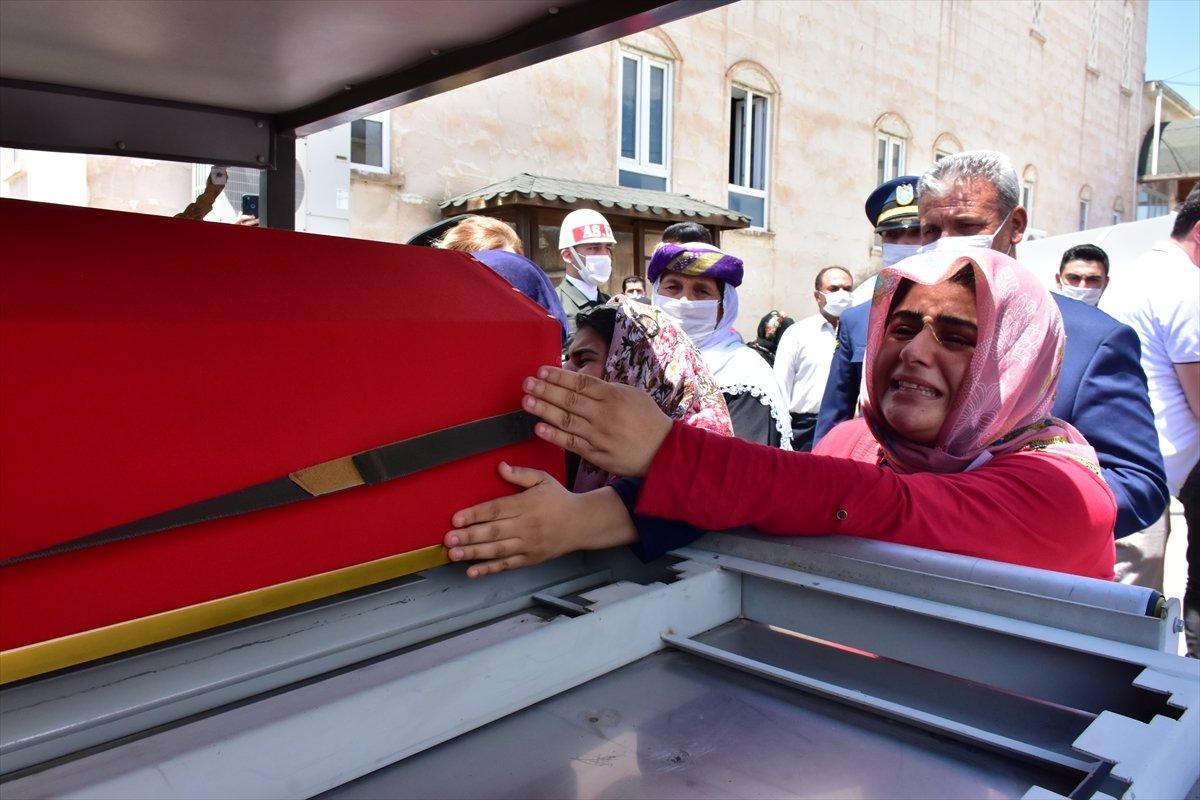 Şehit Piyade Teğmen Yunus Gül, son yolculuğuna uğurlandı