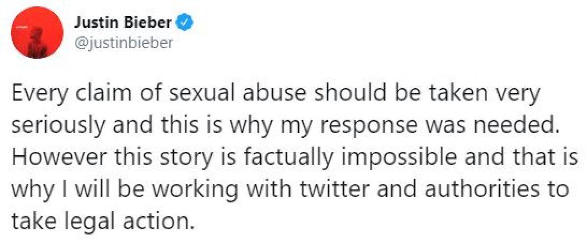 Justin Bieber'dan cinsel saldırı iddialarına dava