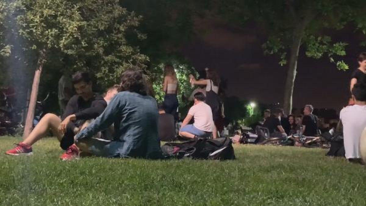 Moda sahilinde dans edenlere 31 bin 500 TL ceza kesildi