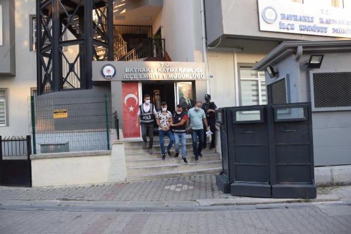 İzmir'de genç kızı darp eden şahıs yakalandı