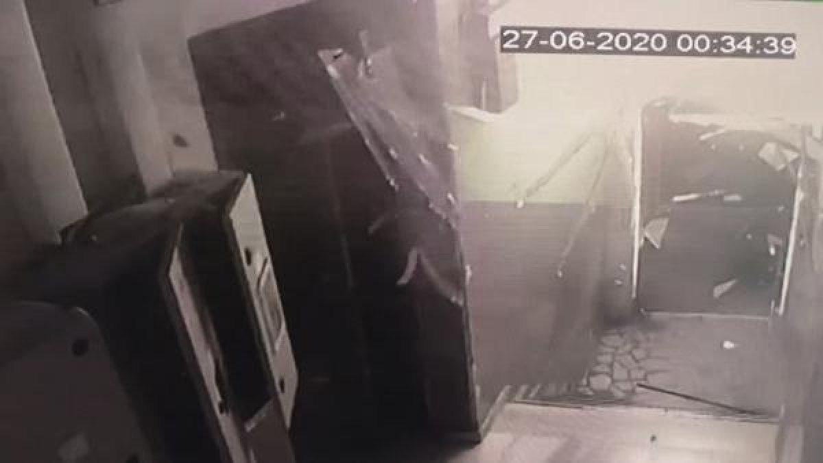 Bahçelievler'deki patlama anı