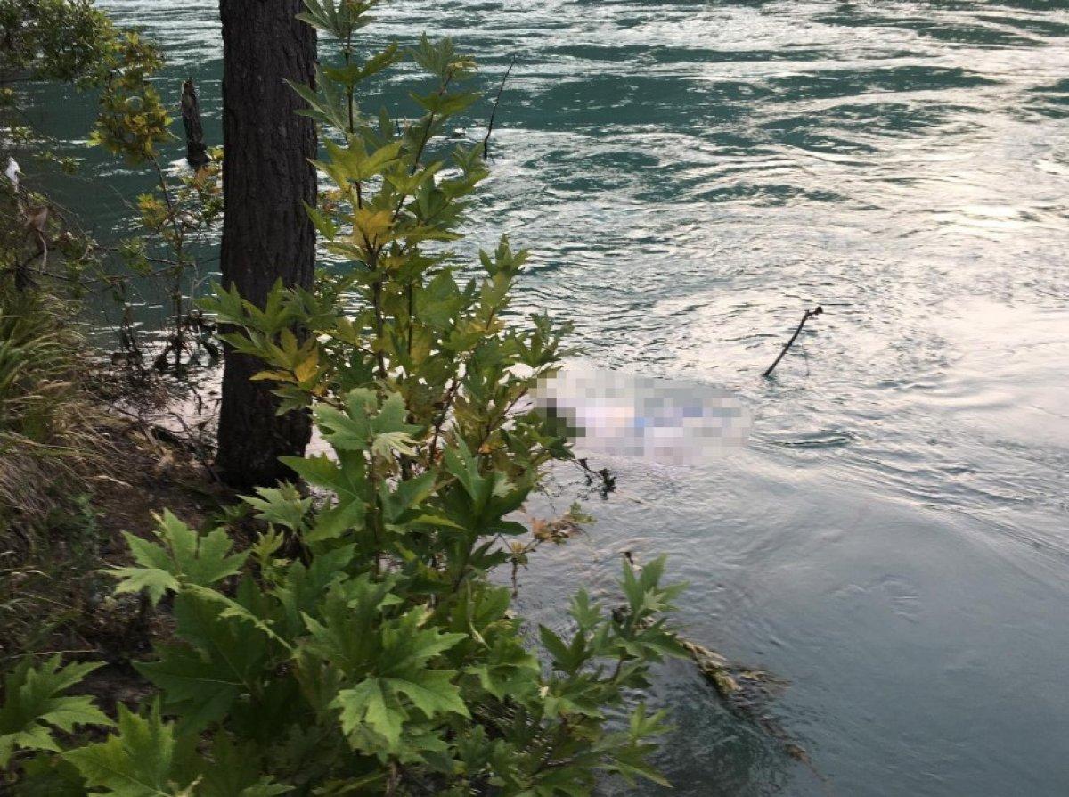 Mersin'de bir kadın görmeye gittiği kanyonda boğuldu