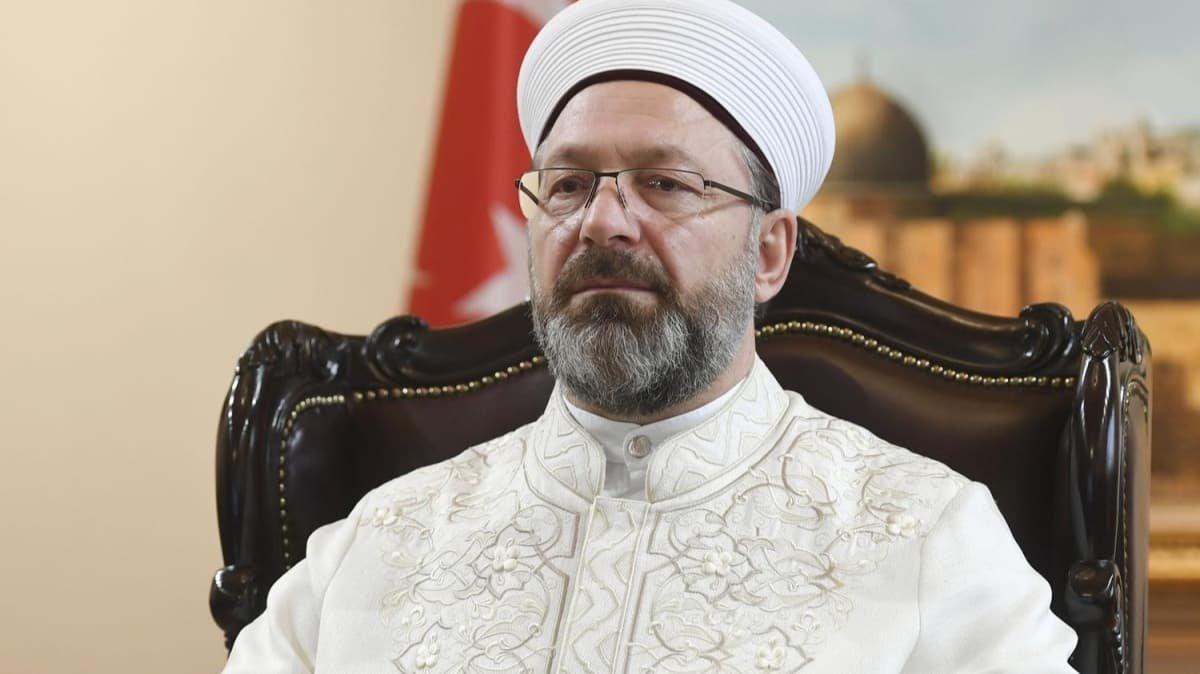 Diyanet İşleri Başkanı Ali Erbaş'tan Kudüs açıklaması