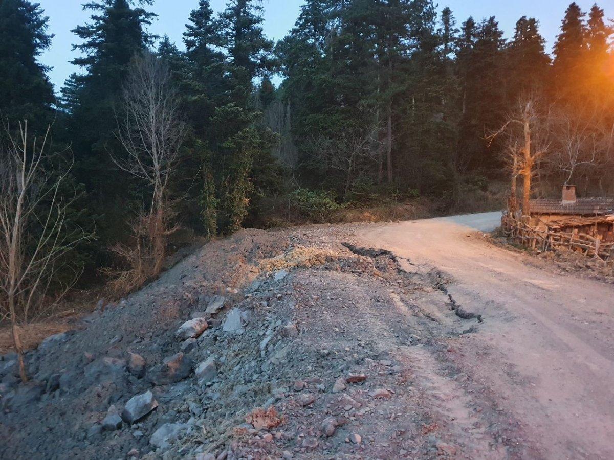 Kastamonu'da yarım asırdır yolu yapılmayan köy