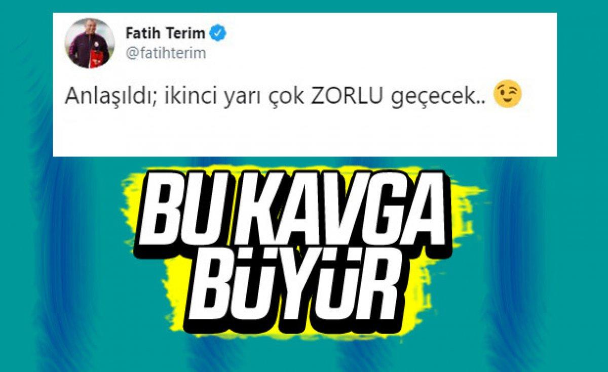 Fatih Terim'den 'Zorlu' ve 'Adalet' tepkisi