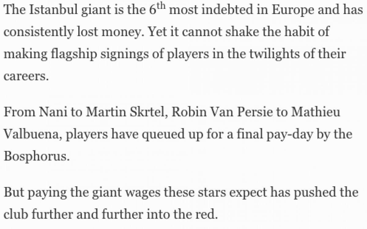 Forbes, Fenerbahçe'yi inceledi