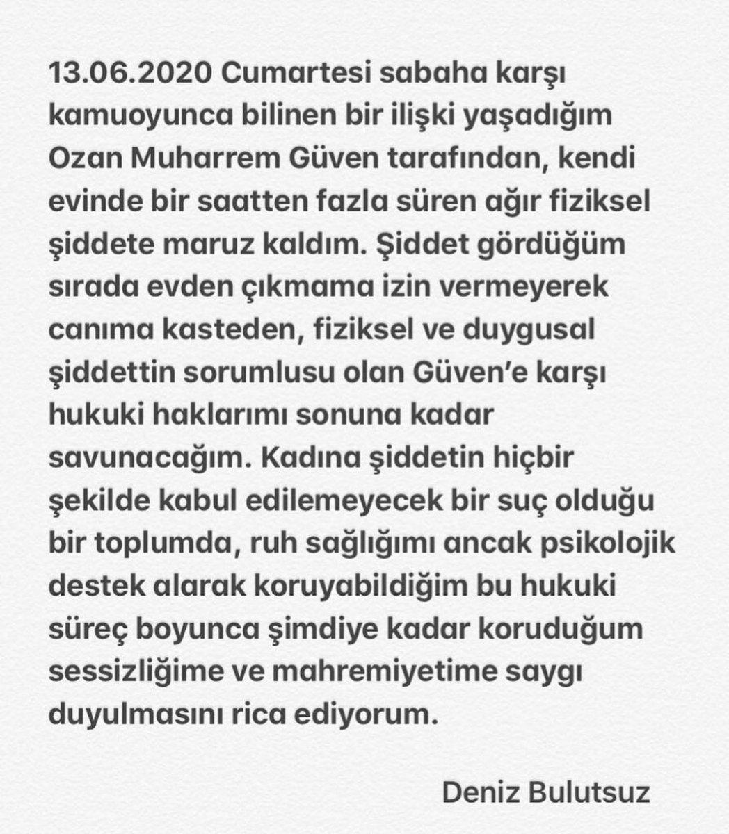 Ozan Güven, sevgilisini dövdü