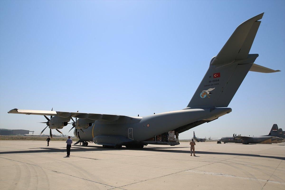 Türkiye'nin koronavirüs yardımı Irak'a ulaştı