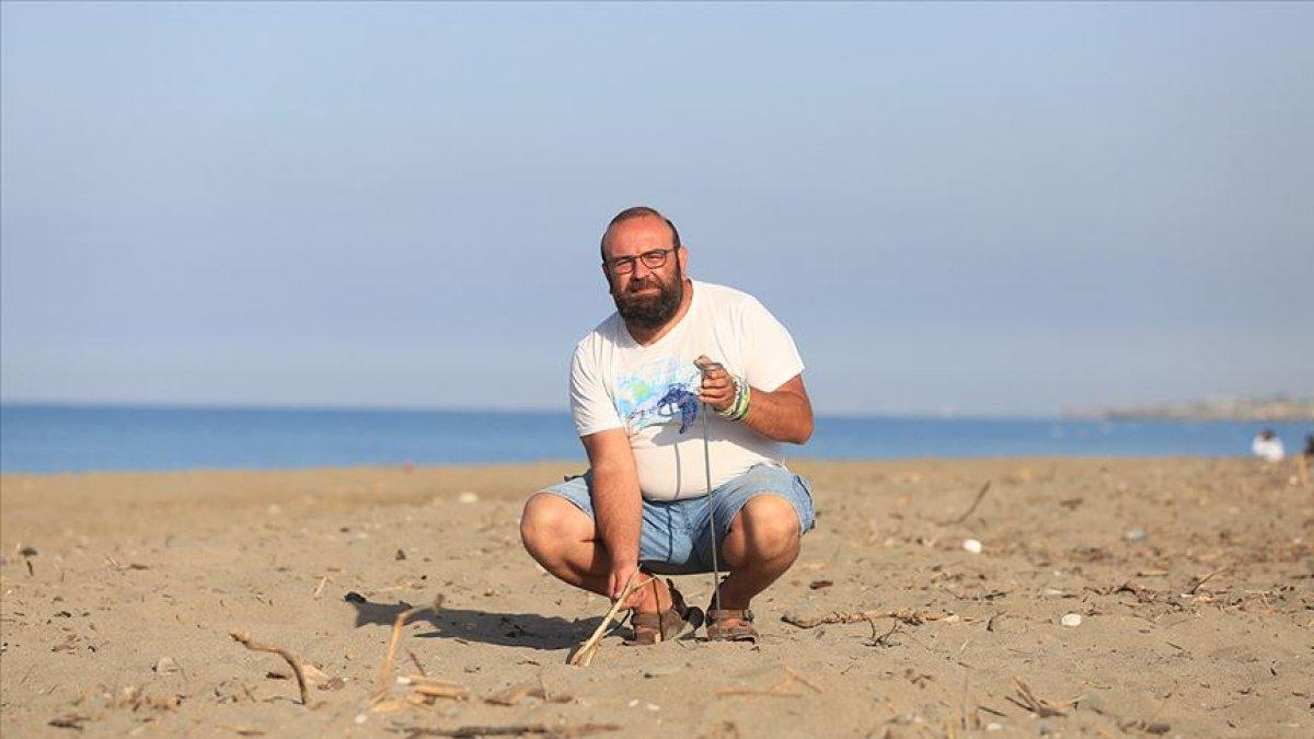 Antalya'da caretta carettalar için 20 yıldır nöbette