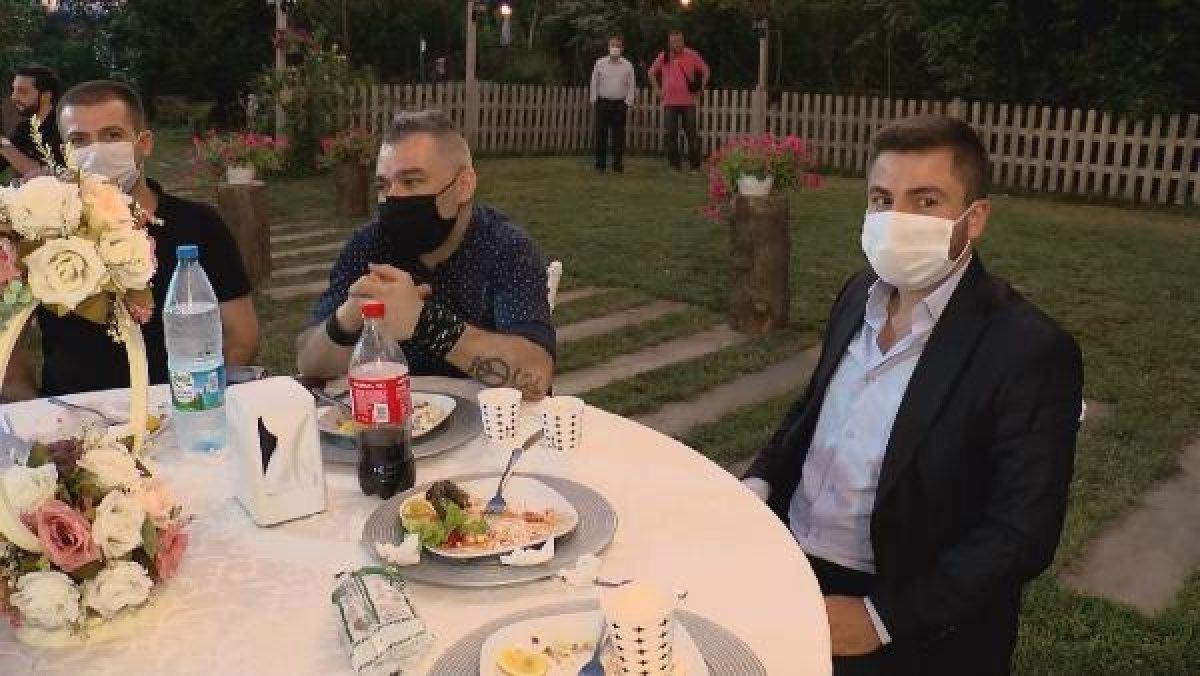 Beykoz'da koronavirüs gölgesinde yasaksız düğün