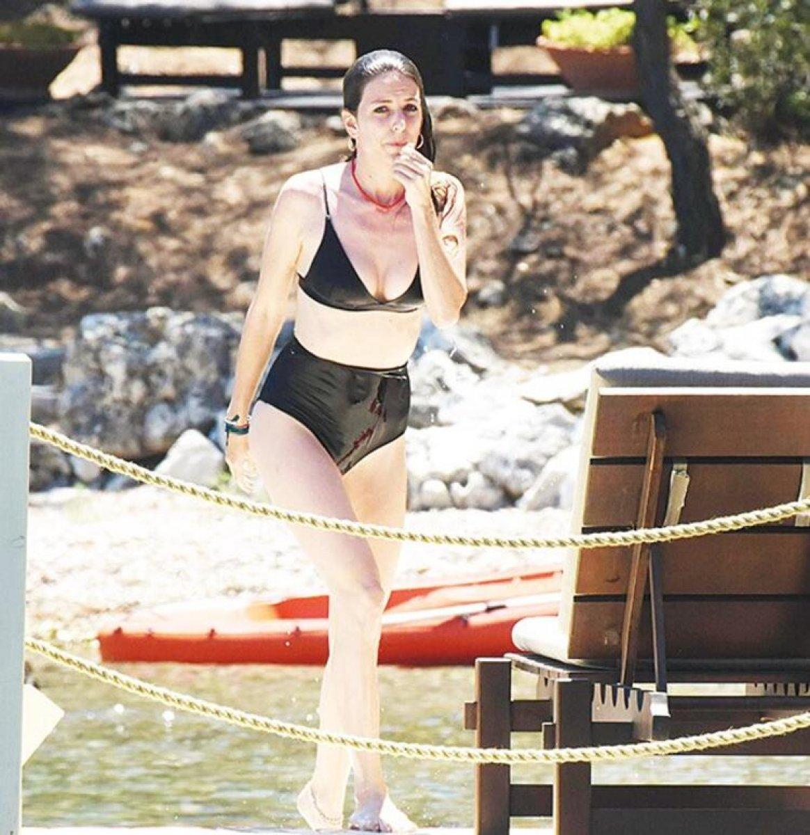 Aras Bulut İynemli ve Bige Önal tatilde