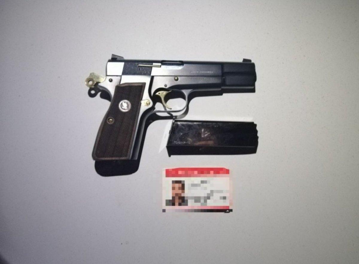 Gaziantep'te, silahlı düğün magandası yakalandı