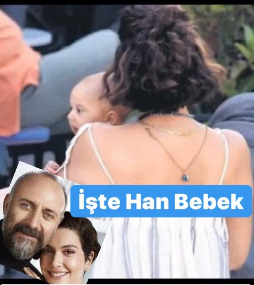 Bergüzar Korel bebeğiyle görüntülendi