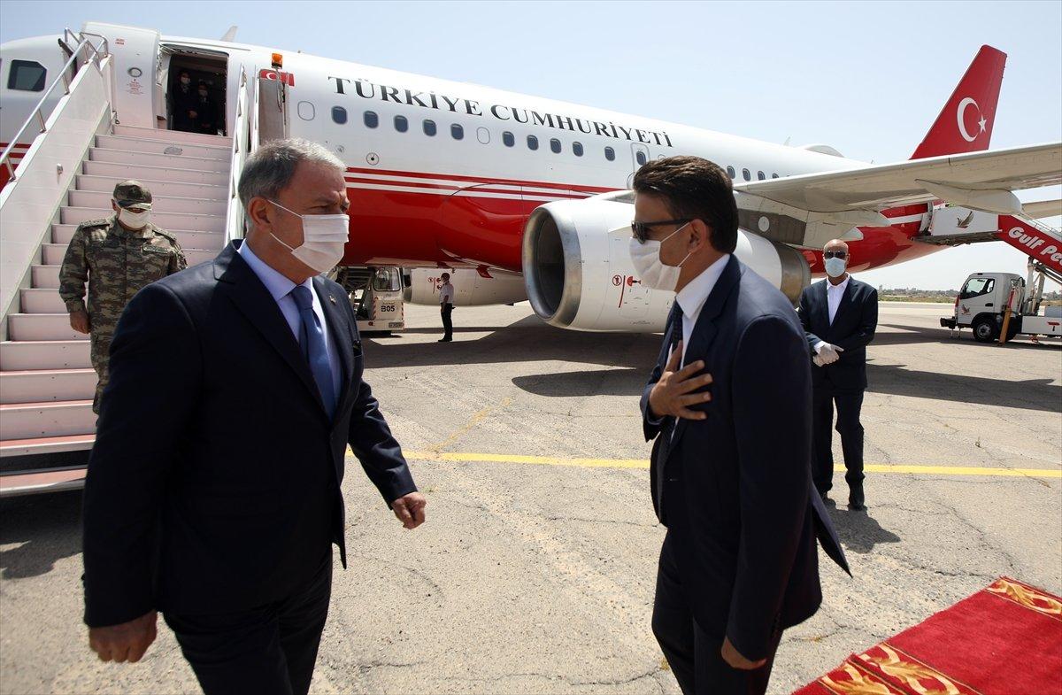 Milli Savunma Bakanı Akar, Libya'da