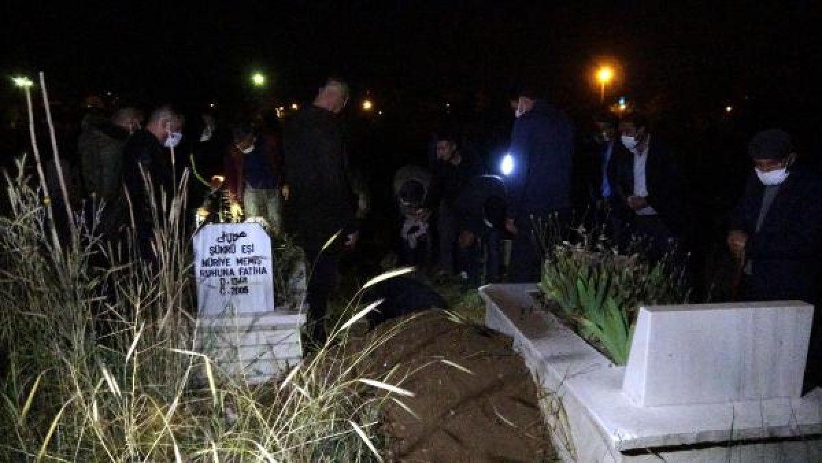 Van'da cansız bedeni bulunan Melek toprağa verildi