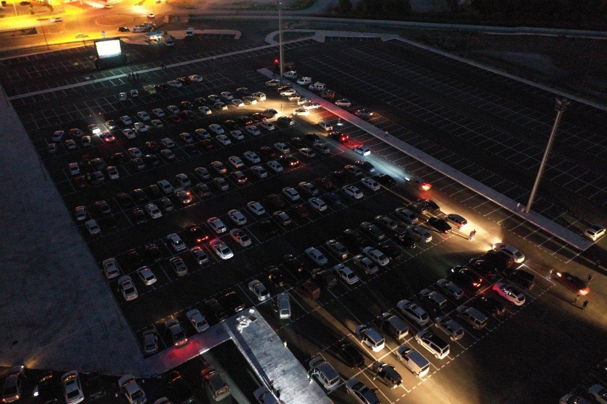 Çorum'da Arabalı Sinema Günleri başladı