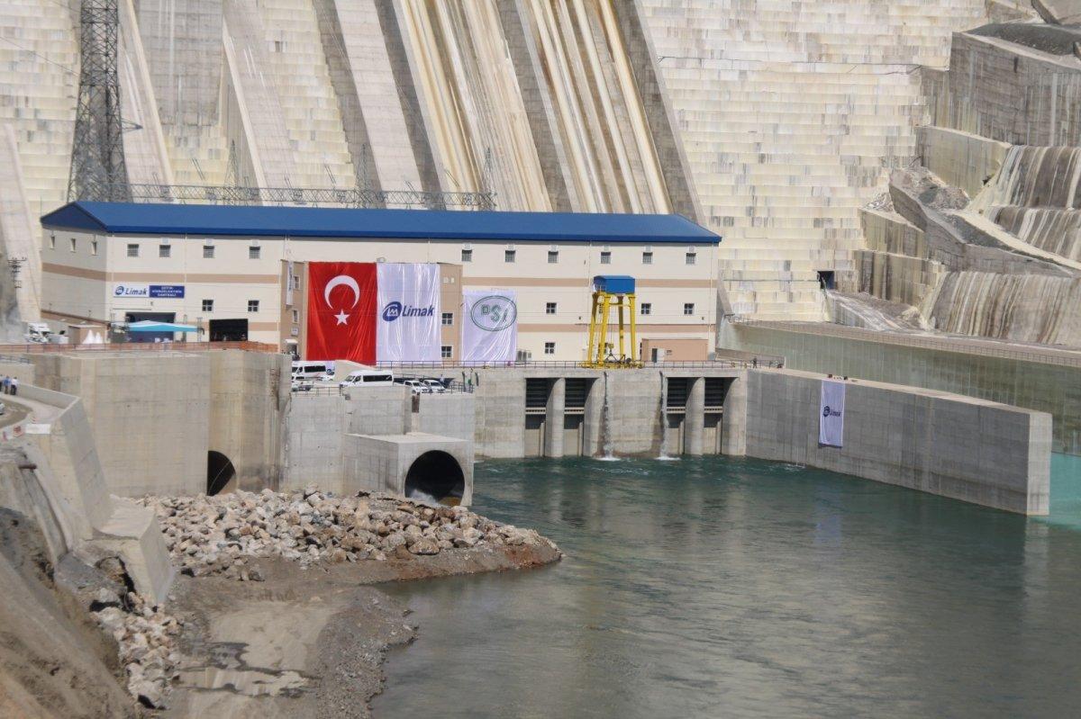 Çetin Barajı ve Hidroelektrik Santrali hizmete girdi
