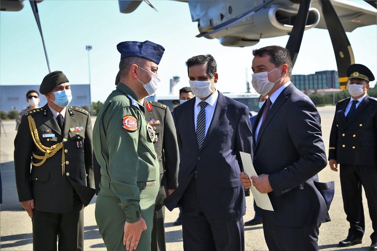 Türkiye'nin korona yardımı Azerbaycan'a ulaştı