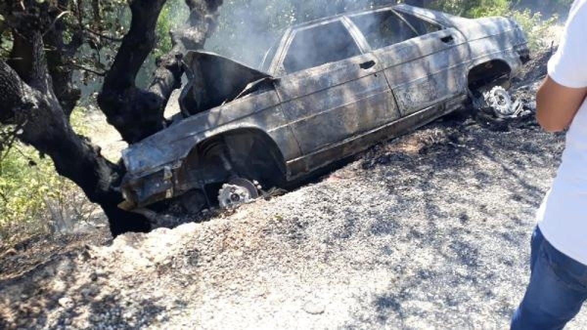 Adıyaman'da kaza yapan araç yandı: 2 yaralı