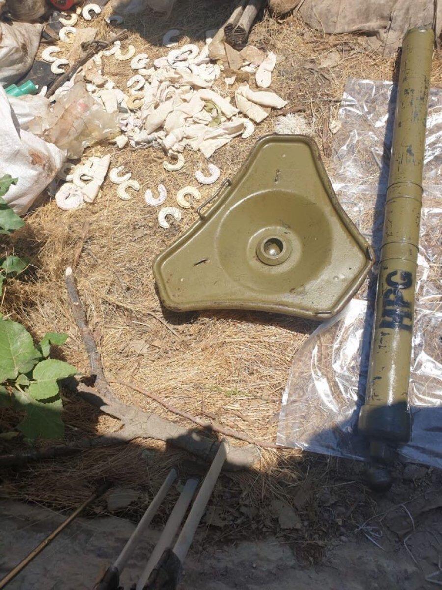 Pençe-Kaplan Operasyonu'nda mühimmat ele geçirildi