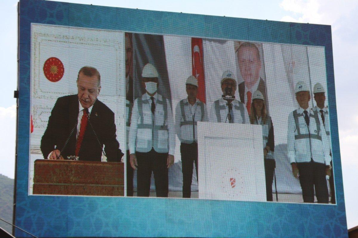 Çetin Barajı ve Hidroelektrik Santrali hizmete girdi