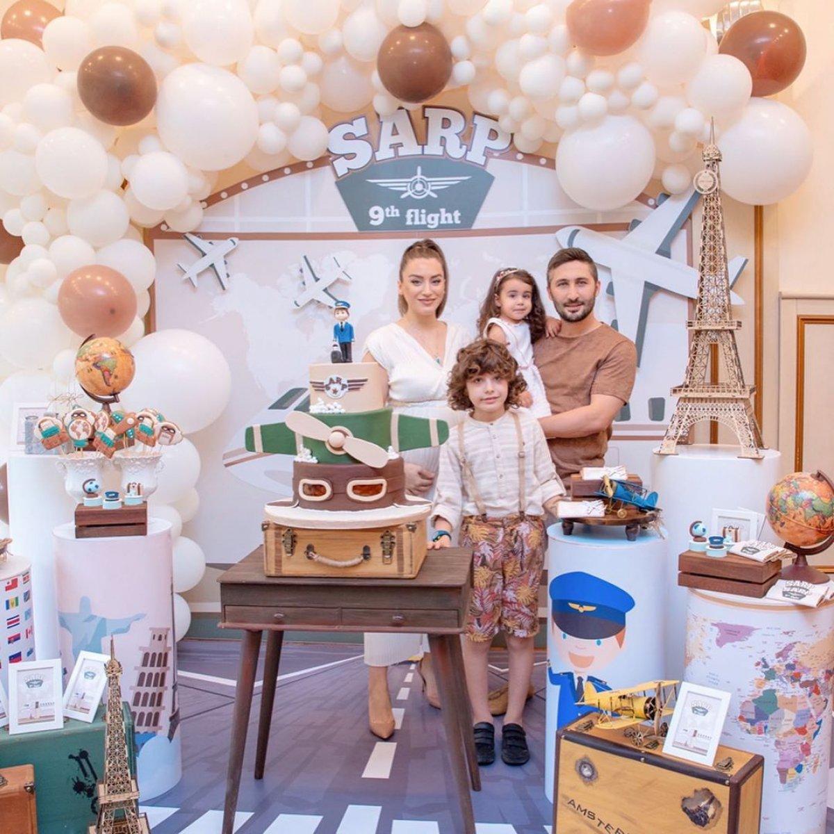 Sabri Sarıoğlu'nun oğlu annesi gibi pilot olmak istiyor