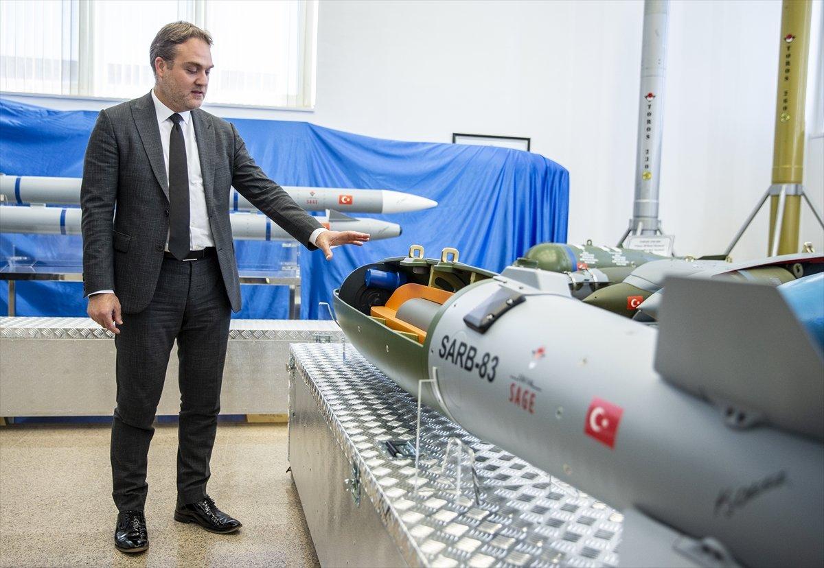 Yerli uçak bombası SARB-83 kullanıma hazır
