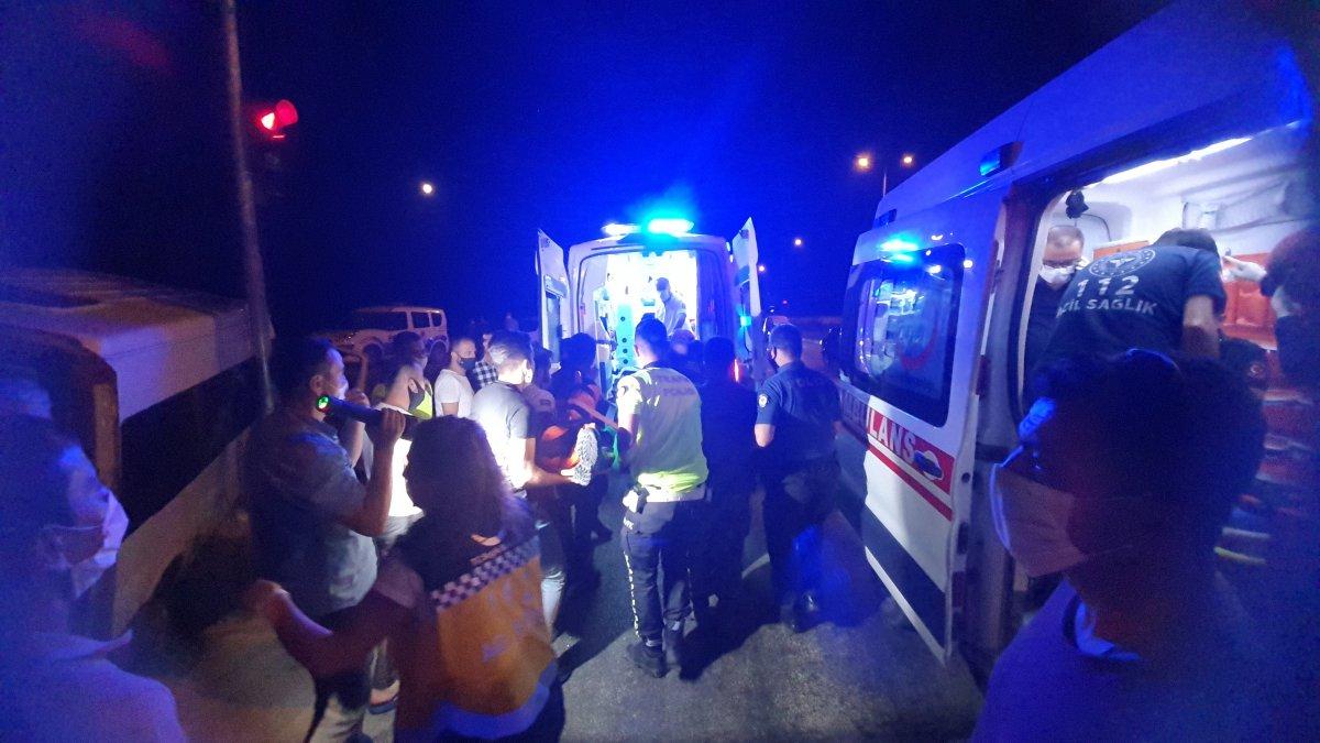 Kastamonu'da kovalamaca: Kaçan araç ve polis kaza yaptı