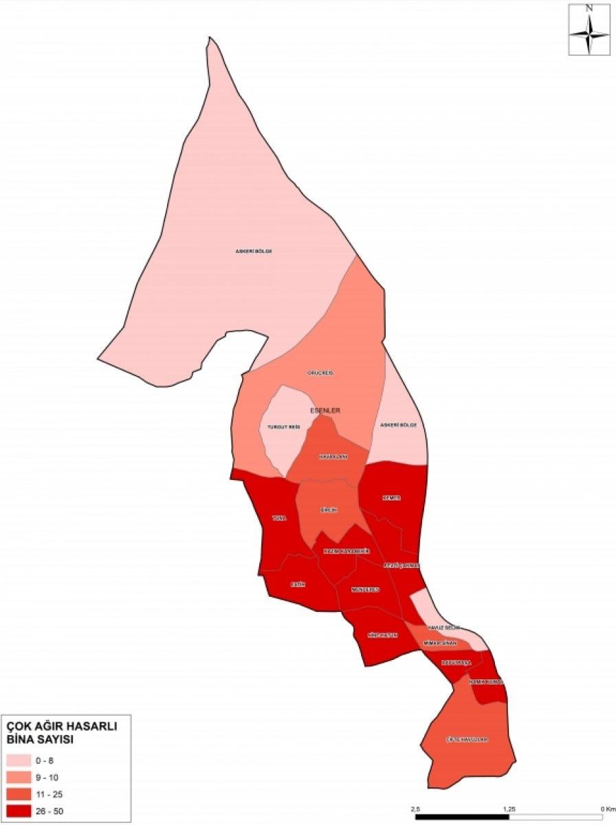 İstanbul'da depremden en fazla zarar görecek ilçeler