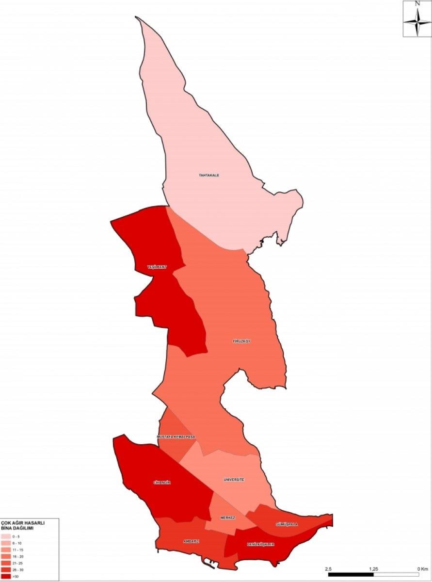 İstanbul'da depremden en fazla zarar görecek ilçeler