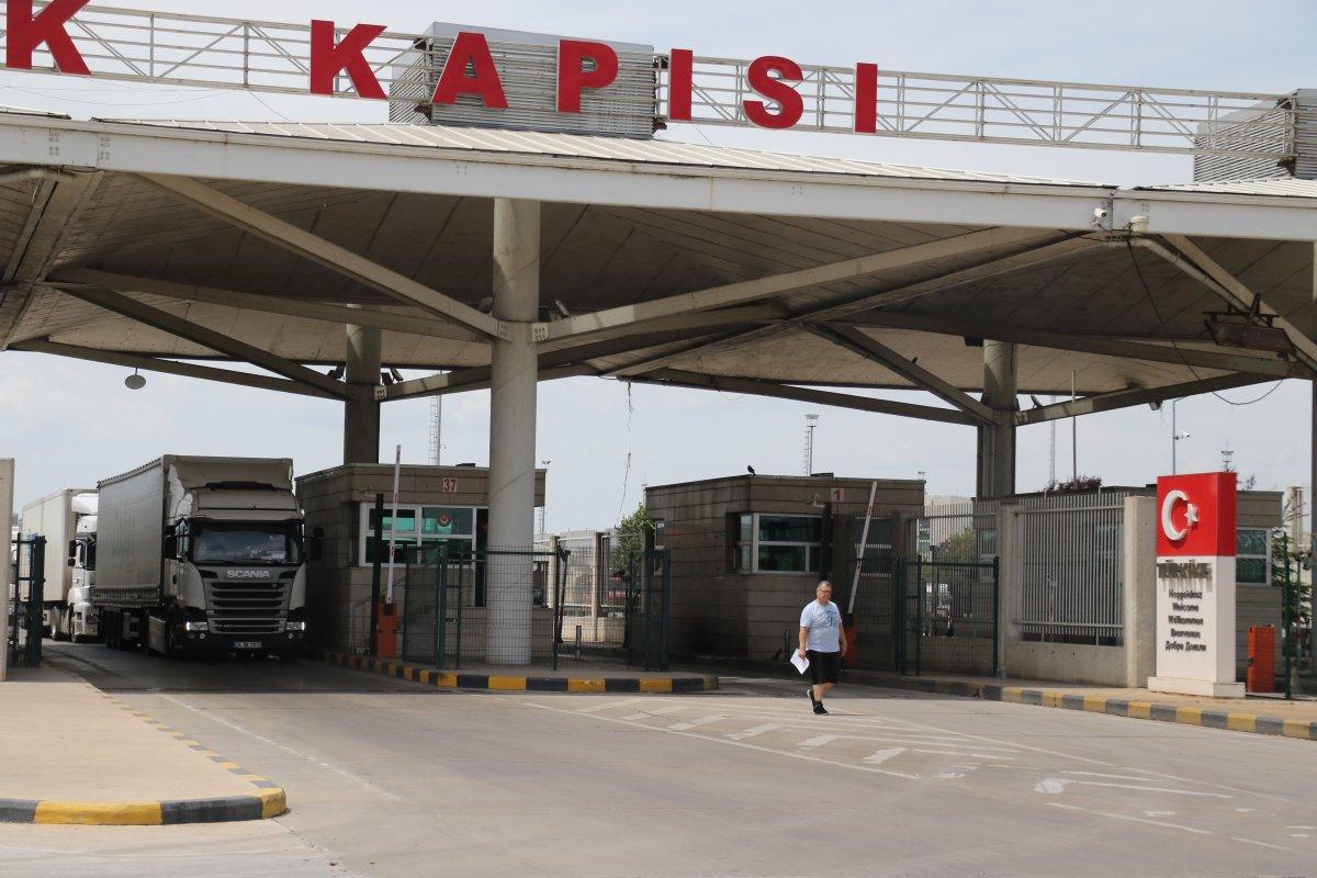 Sınır kapılarına tırlar için randevulu sistem geliyor