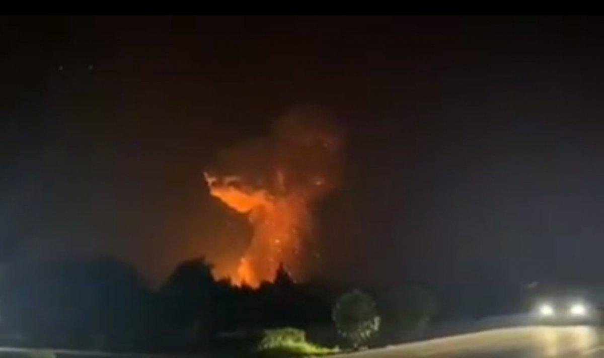 Çin'deki havai fişek fabrikasında patlama meydana geldi