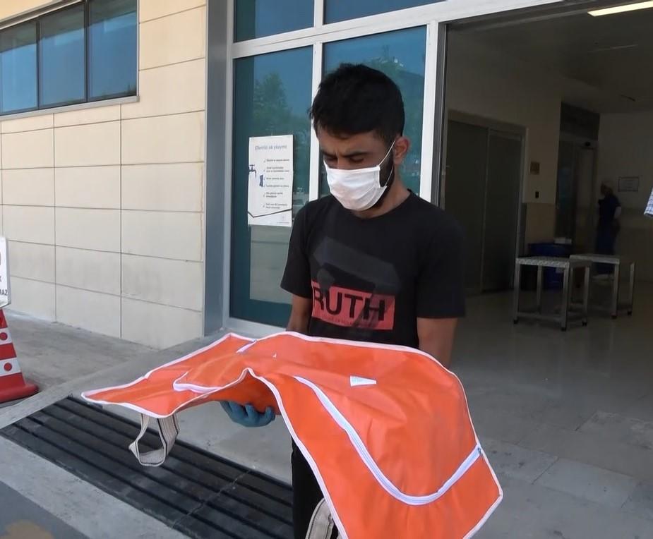 Antalya'da 4 aylık bebeğinin cenazesini kucağında taşıdı