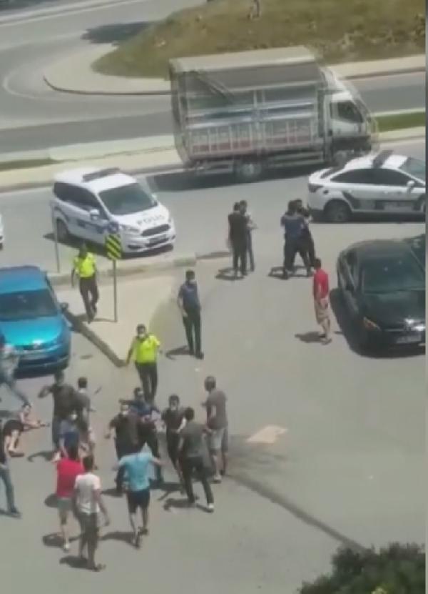 Sultangazi'de trafikte yaşanan kavgalar