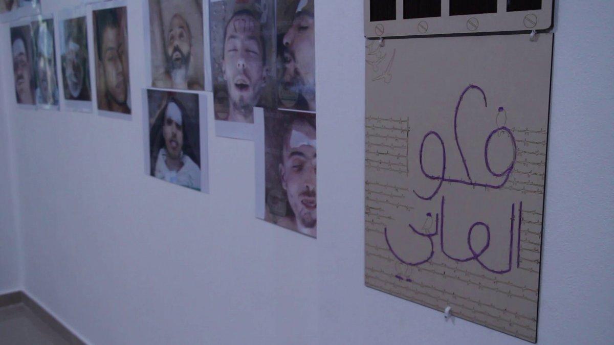 Suriye'de rejim tarafından öldürülenler için sergi açıldı