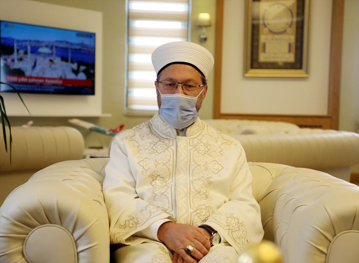 Ali Erbaş: Ayasofya için çalışmalara başladık