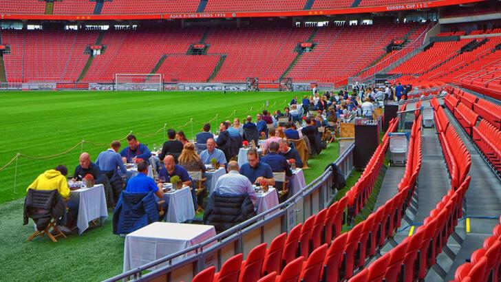 Ajax, Johan Cruyff Arena'yı restorana çevirdi