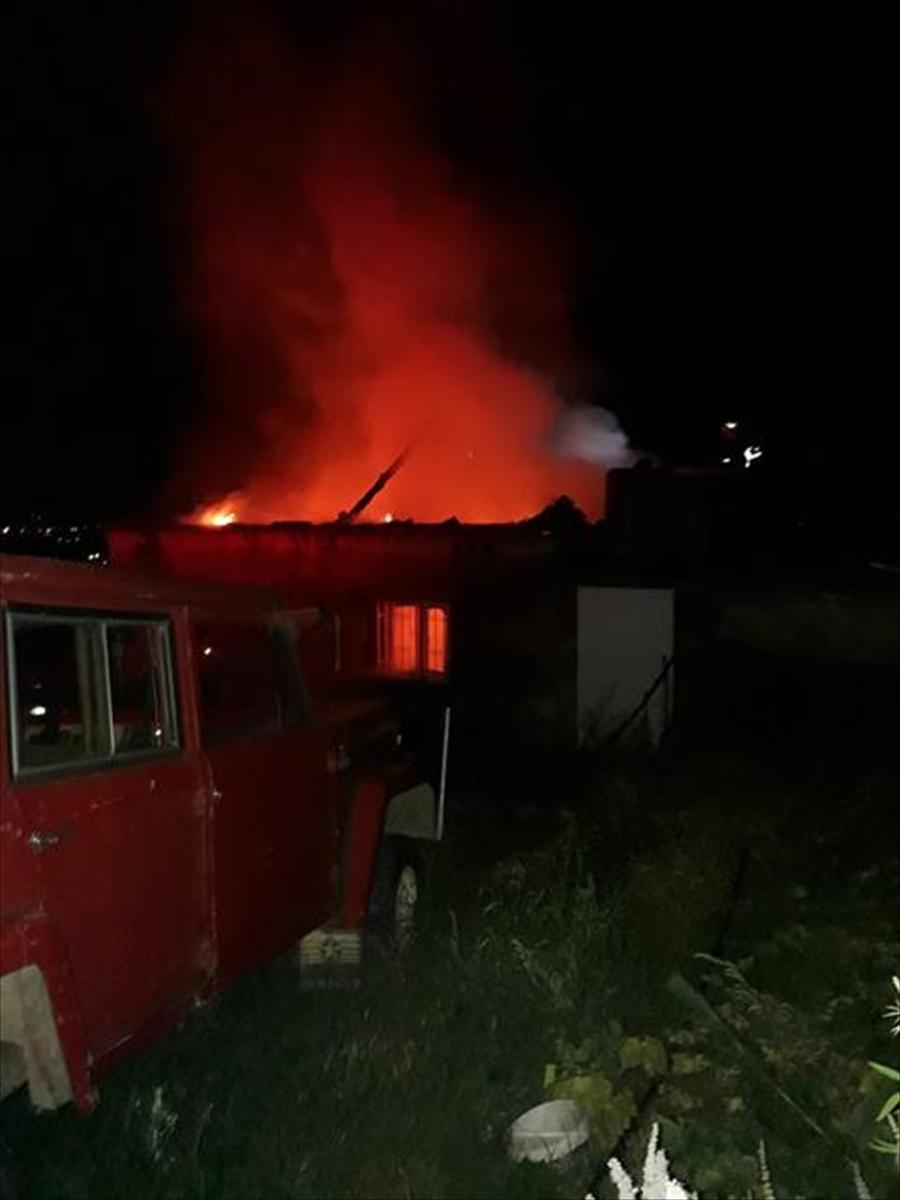 Aydın'da psikolojik sorunları olan şahıs evini yaktı