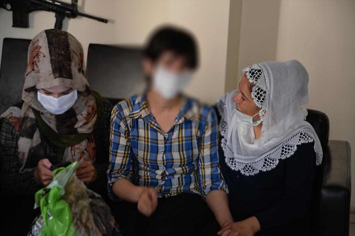Mardin'de teslim olan PKK'lı kadın ailesiyle buluşturuldu