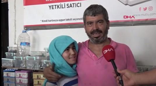 Mersin'de küçük Ayşe babasına tamirci çıraklığı yapıyor