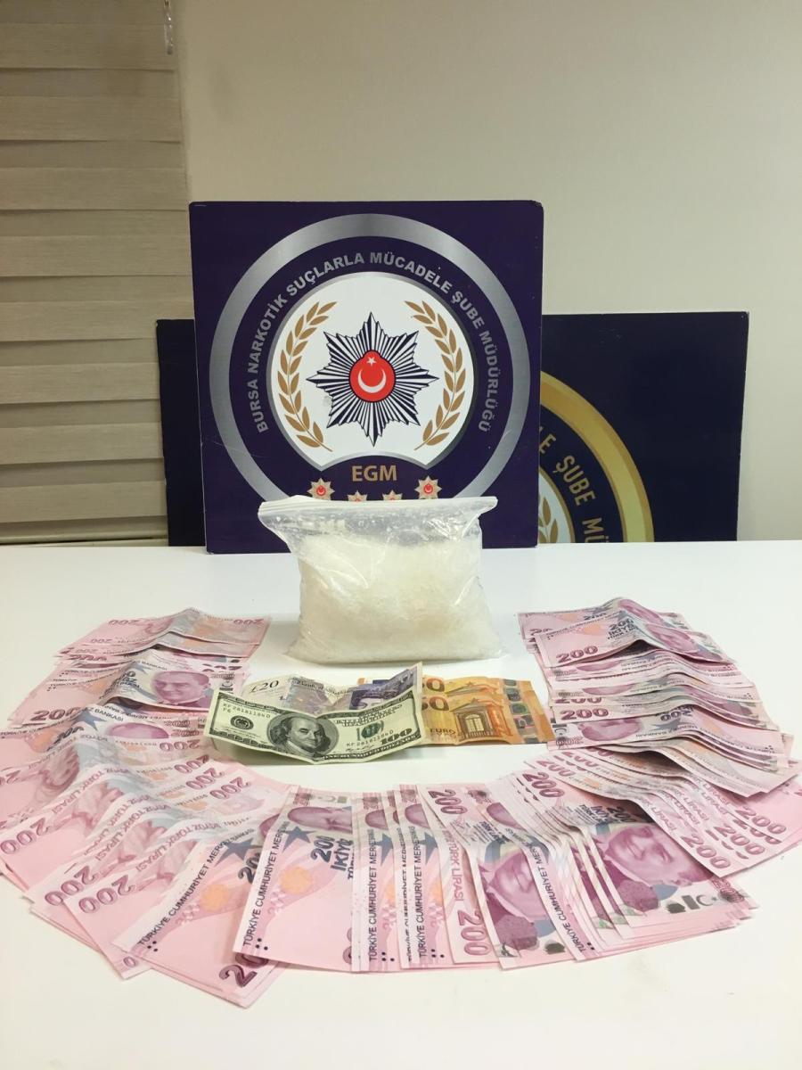 Bursa'da gerçekleşen uyuşturucu operasyonunda 6 gözaltı