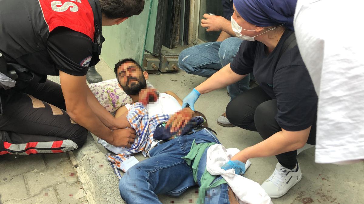 Esenyurt’ta dehşet anları kamerada