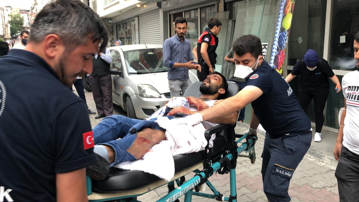 Esenyurt’ta dehşet anları kamerada