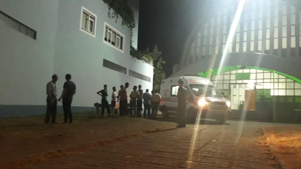 Samsun'da cami avlusunda bıçaklı kavga: 1 yaralı