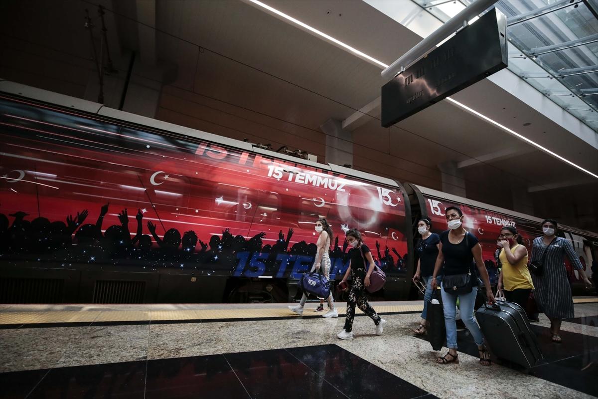 15 Temmuz Demokrasi ve Milli Birlik Treni yola çıktı