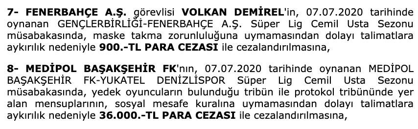 Maske takmayan Volkan Demirel'e 900 TL ceza