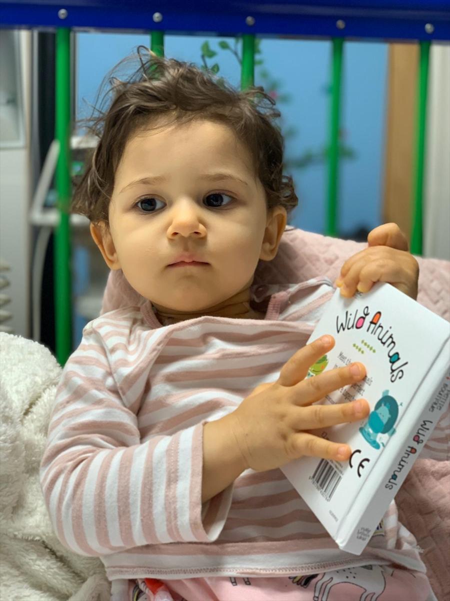 21 aylık Liya, kök hücre nakli bekliyor