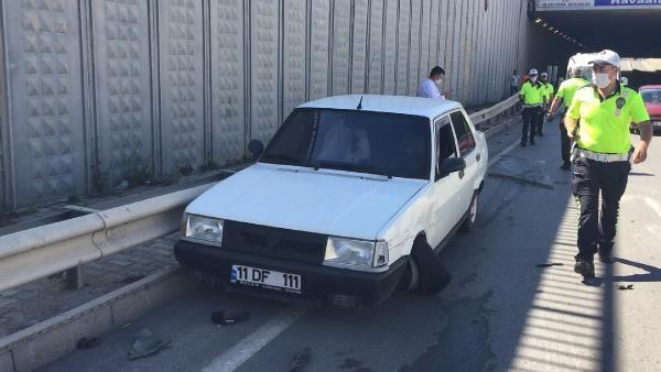 Eskişehir'de, alkol muayenesinde polise zor anlar yaşattı
