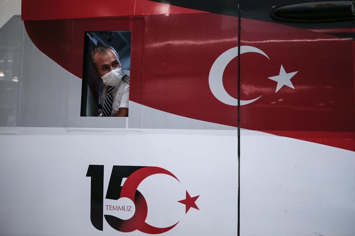 15 Temmuz Demokrasi ve Milli Birlik Treni yola çıktı